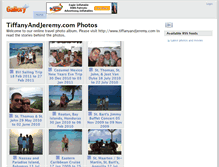 Tablet Screenshot of photos.tiffanyandjeremy.com